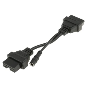OBD1–OBD2 kaabel Mitsubishi ja Hyundai jaoks – 12Pin 16Pin adapter