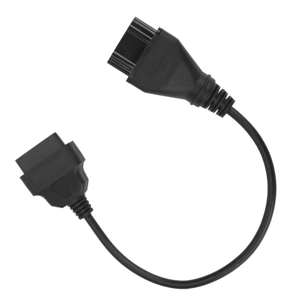 Cable diagnóstico Renault OBD1 a OBD2 mostrando conectores