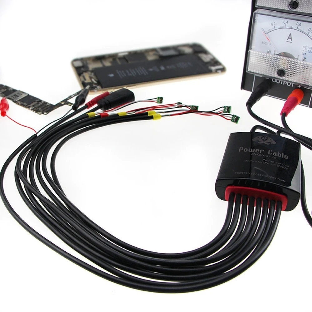 Spetsiaalne toitekaabel aku pistikutega iPhone 7, 6S ja Samsungile