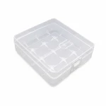 Akuhoidiku Karp 4× 18650 Läbipaistev Plastik Hoiustamine Kaitse