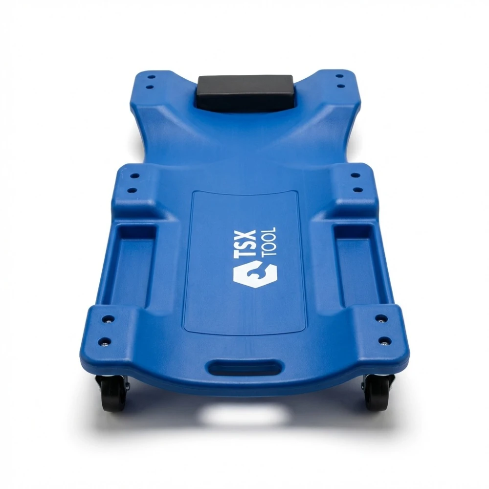 Vastupidavast plastikust töökoja roomiklamber ratastega TSX TOOL