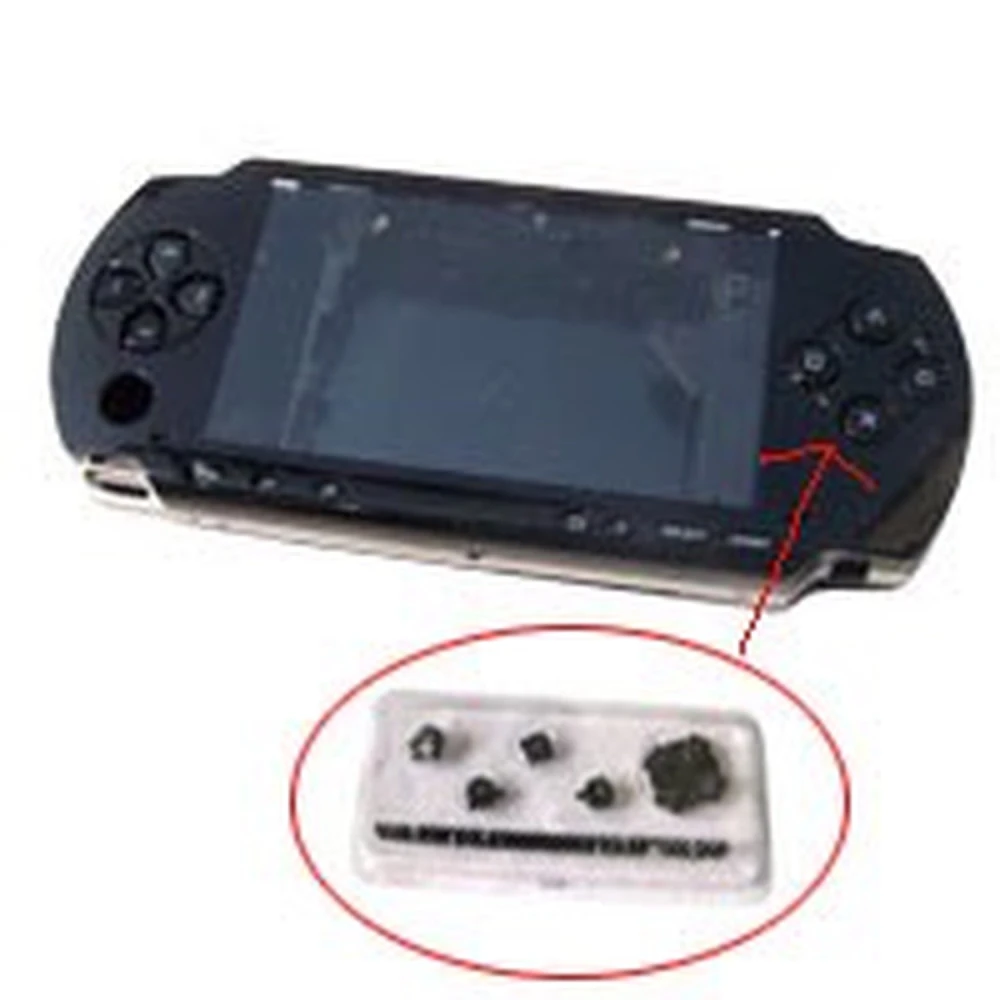 PSP 2000 Slim must korpus nuppudega parandamiseks