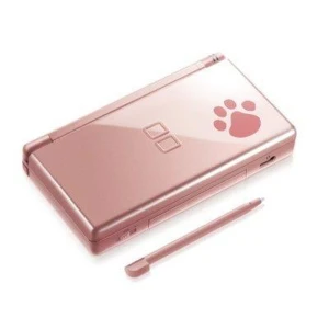 Nintendo DS Lite korpuse asendus Nintendogs metallroosa disainiga
