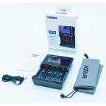 Detalle de las conexiones del cargador XTAR VC4