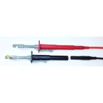 Detalle del clip aislado catIII con gancho de sujeción y conexión banana TL22380