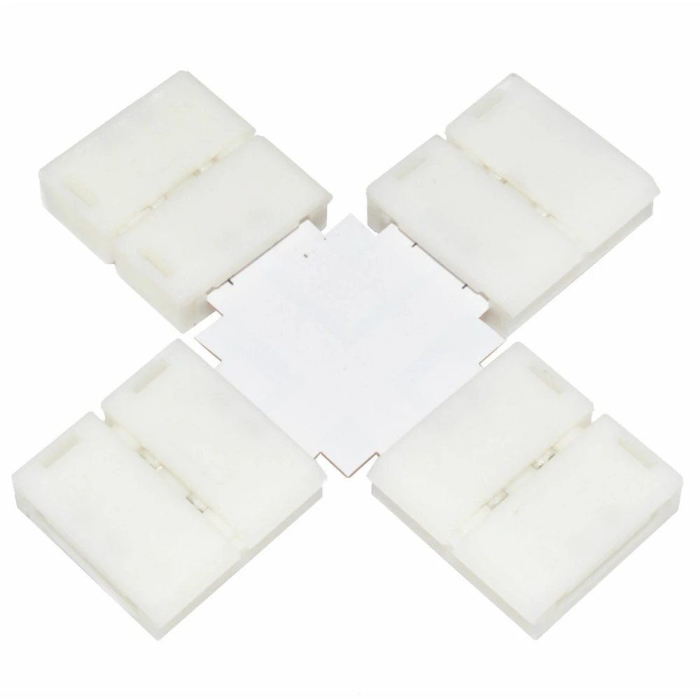 LED klamberühendus Forma-X 10mm 4Pin 5050 RGB LED-ribale