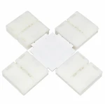 LED klamberühendus Forma-X 10mm 4Pin 5050 RGB LED-ribale