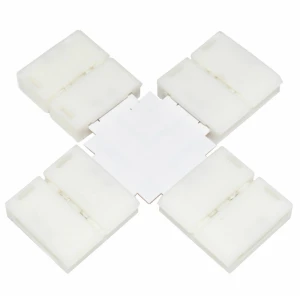 LED klamberühendus Forma-X 10mm 4Pin 5050 RGB LED-ribale