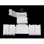 LED T-kujuline 4-pin 10mm 5050 RGB ühendus YourLed