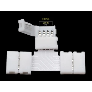 LED T-kujuline 4-pin 10mm 5050 RGB ühendus YourLed