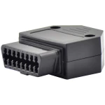Conector OBD2 hembra universal con carcasa desmontada