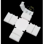 LED X-kujulised 10mm 2Pin 5050 RGB ühendusklambrid LED-ribadele