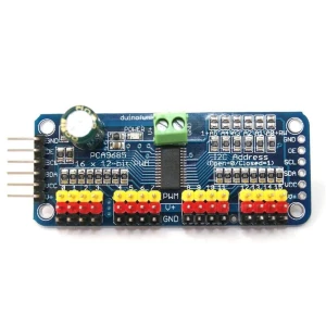 PCA9685 16-kanaliline 12-bit PWM I2C servokontroller Arduino jaoks