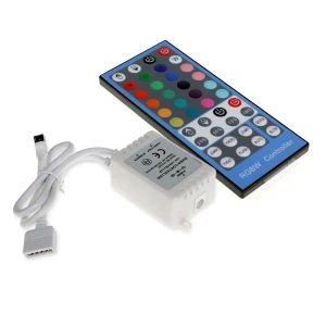 satkit RGBW LED-riba kontroller 12V-24V dimmeri ja IR-puldiga