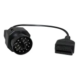 BMW 20-pin OBDI kuni 16-pin OBDII adapter BMW diagnostikaks