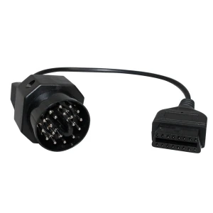 BMW 20-pin OBDI kuni 16-pin OBDII adapter BMW diagnostikaks
