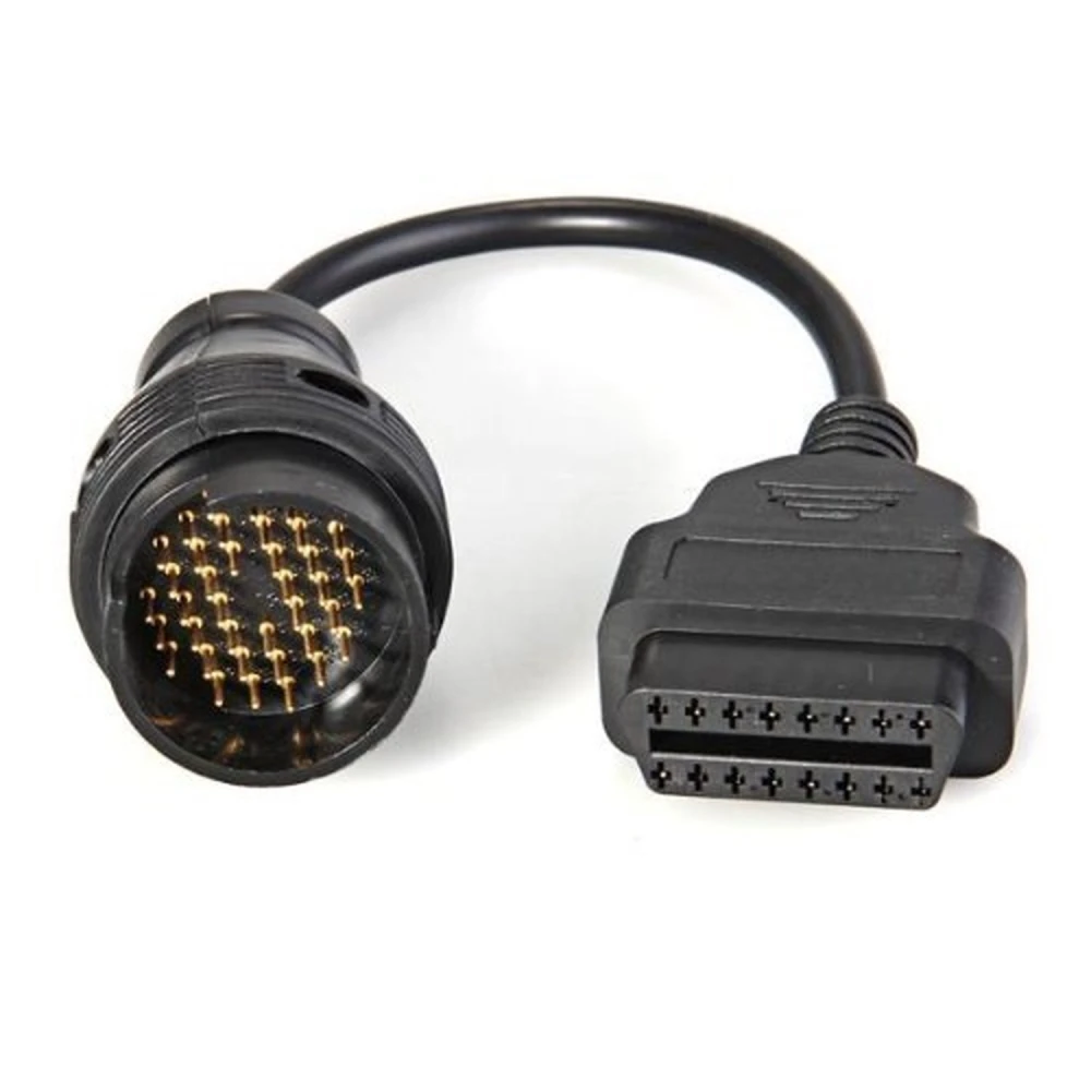 Mercedes Benz 38 pin OBD2 16 pin adapter autodiagnostikaks