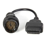 Mercedes Benz 38 pin OBD2 16 pin adapter autodiagnostikaks