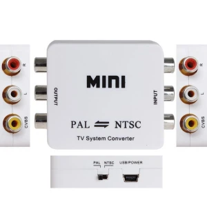 PAL-NTSC videomuundur telerile – videovormingu adapter