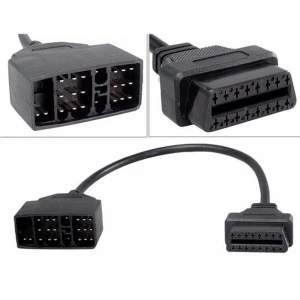 Toyota 22 pin OBDII 16 pin adapter autodiagnostikaks