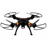 Syma X8W droon HD-kaamera ja WiFi-ga - must quadcopter 2.4GHz 4CH 6Axis Gyro