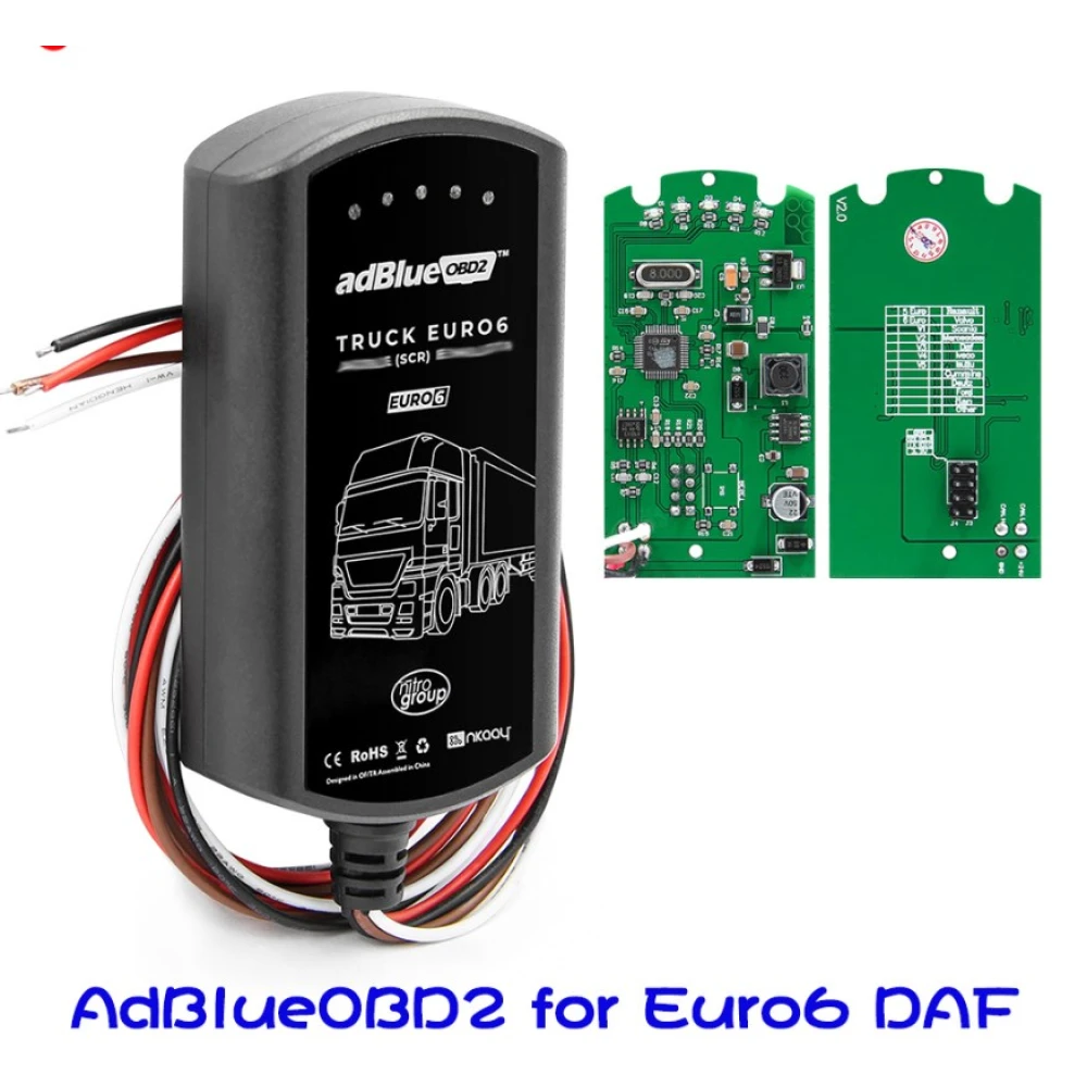Emulador Adblue Mercedes Benz Euro6 para camiones en caja y manual