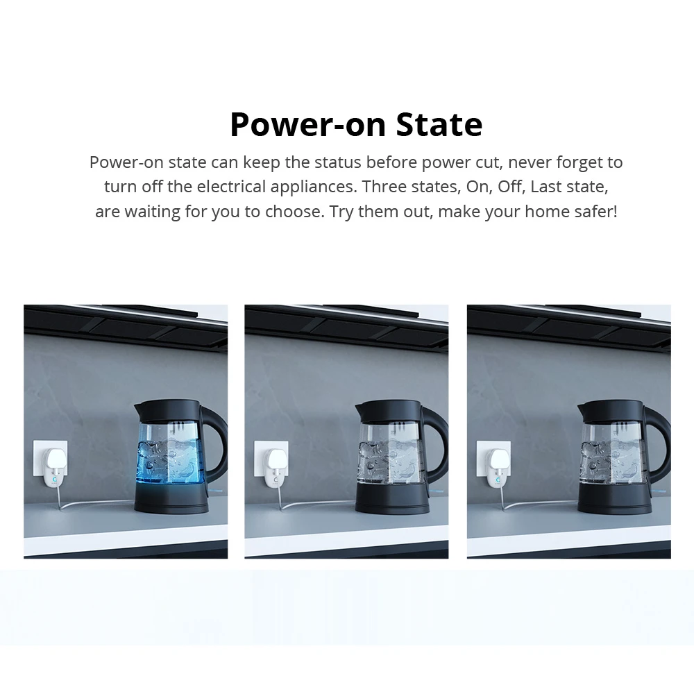 Sonoff S26 R2 nutipistik - WiFi kaugjuhtimine kodu jaoks EU