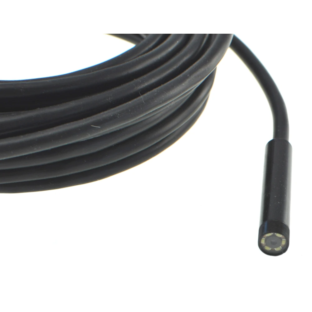 Cable flexible del endoscopio USB 10 metros para inspección visual