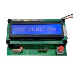 Seade kvartskristallide (30 kHz kuni 20 MHz) kontrollimiseks ja mõõtmiseks