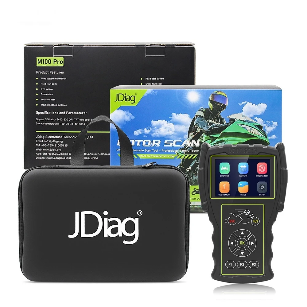 Estuche de protección y caja de herramientas del JDiag M100 Pro