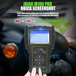 JDiag M100 Pro mootorratta OBD diagnostikaskanner KTM, Honda, Yamaha, Kawasaki, BMW jaoks