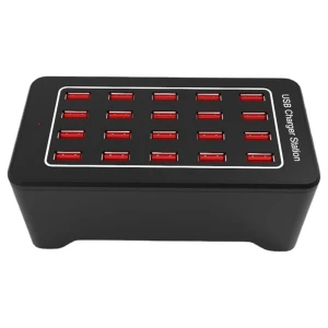 20-pordiline USB laadimisjaam IQ Charge'iga - 100W