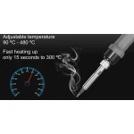 Mlink S1 digitaalne jootmisjaam 60W LED-ekraaniga