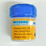Mechanic XG-50 Sn63/Pb37 jootepasta (10CC - 42GR) elektroonikaparandusteks