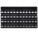 Detalle de cajas apilables para almacenamiento de piezas pequeñas