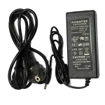 12V 5A toiteadapter 5,5mm pistikuga LED-ribadele ja LCD-monitoridele
