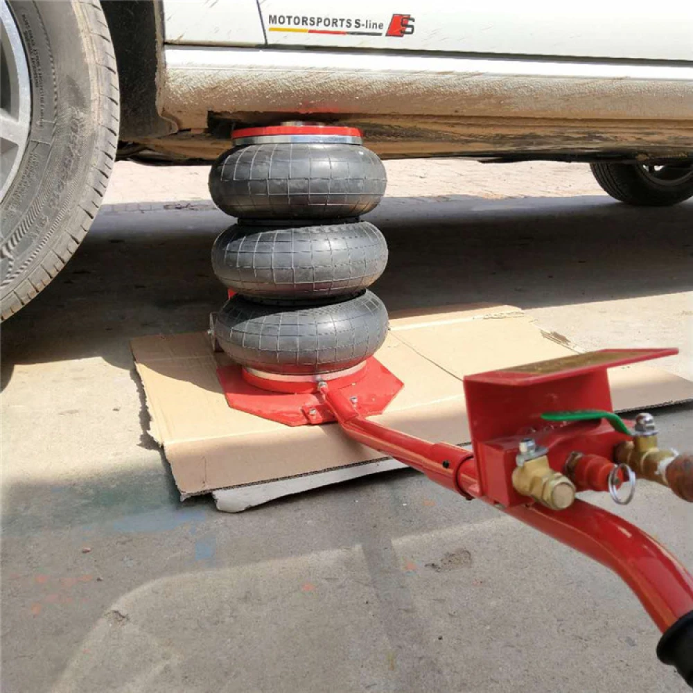 3-tonnine pneumaatiline tungraud, kolmekordne õhkpatjadega autodele