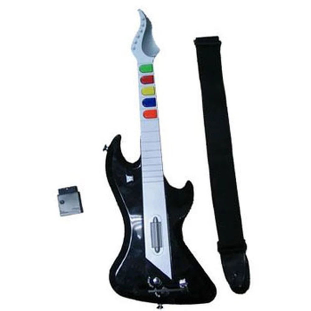 Juhtmevaba PS2 kitarr, ühilduv Guitar Hero I, II ja III-ga