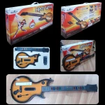 Juhtmevaba Wii Crazy Guitar kitarr muusikamängude jaoks