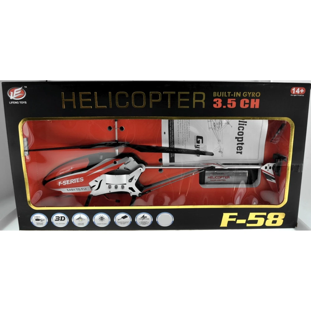 Cargador de batería para helicoptero radio control F58