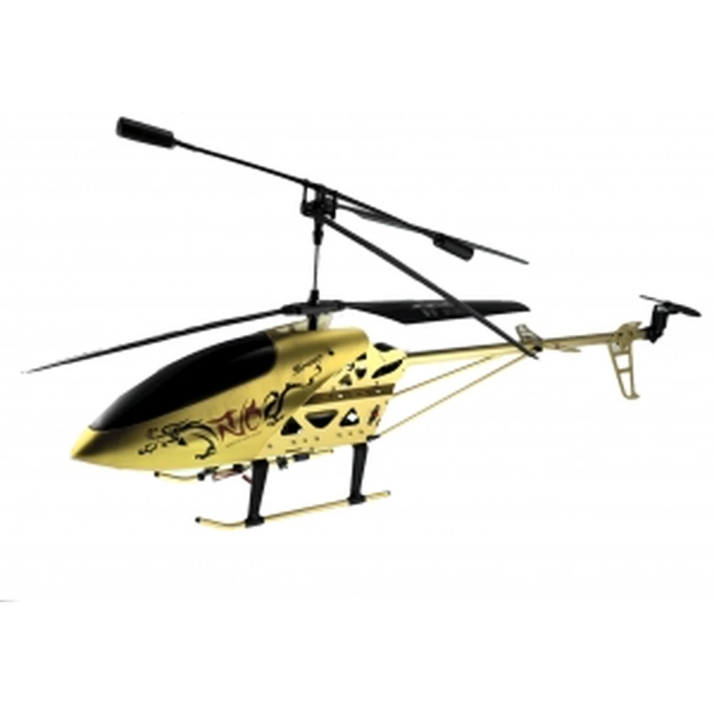 RC helikopter mudel LH-1202 kuldne 72 cm, 3.5 kanalit, güroskoop
