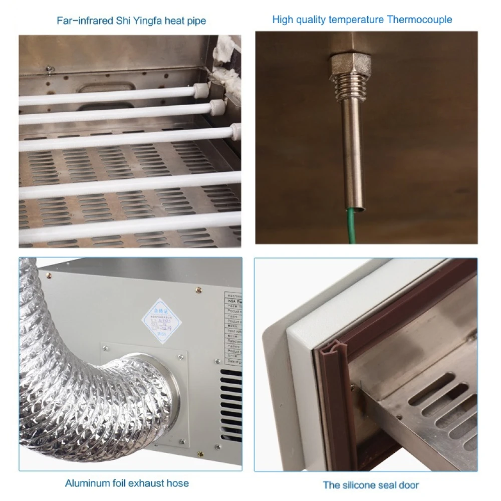 INSA M962D infrapuna reflow-ahi automaatjuhtimise ja täpsusega