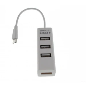 USB OTG Micro USB hub Android 4 pordi - laienda ühendusi lihtsalt