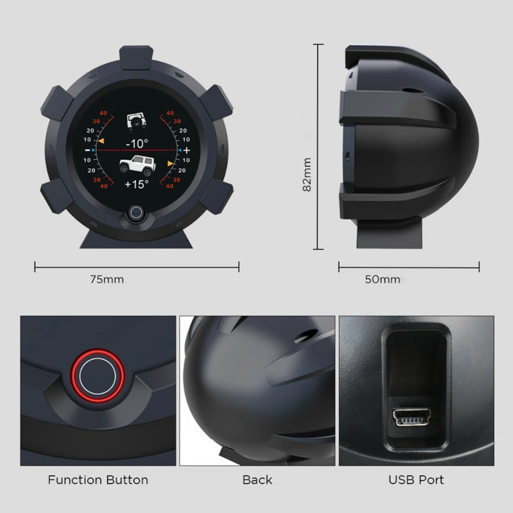 Autool X95 multifunktsionaalne kaldenurkmeeter GPS-iga