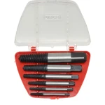 6-osaline professionaalne katkiste kruvide eemaldajate komplekt TSX TOOL