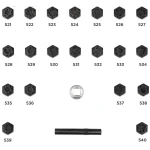 Llaves antirrobo compatibles con llantas Audi y Volkswagen