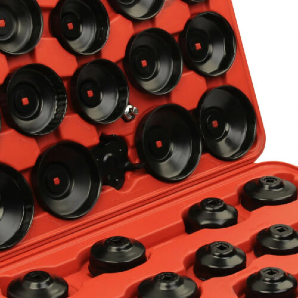 Llaves para filtros de aceite en diferentes tamaños y caras del juego TSX TOOL