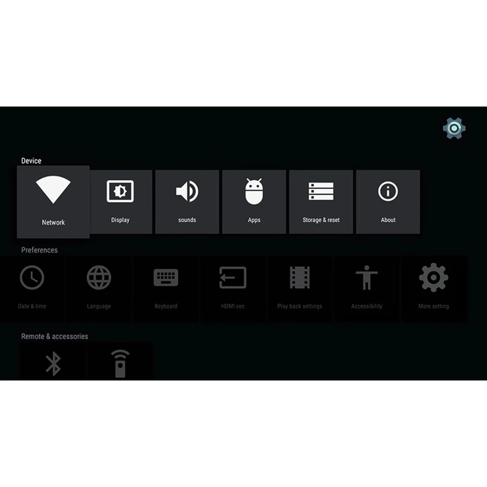 Kii Pro kahe tuuneriga DVB-S2 DVB-T2 Android TV Box 2GB/16GB 4K