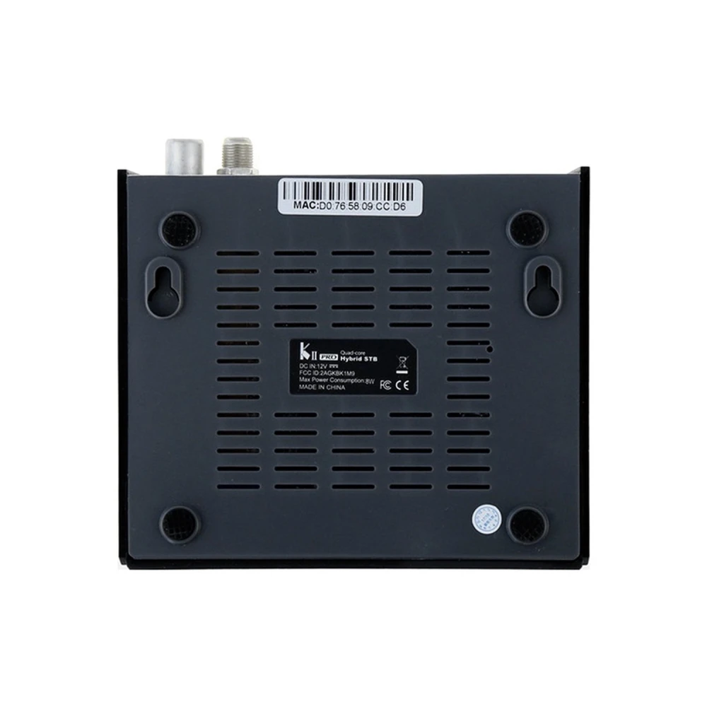 Kii Pro kahe tuuneriga DVB-S2 DVB-T2 Android TV Box 2GB/16GB 4K