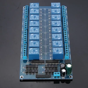 16-kanaliline 12V releemoodul Arduino jaoks - satkit